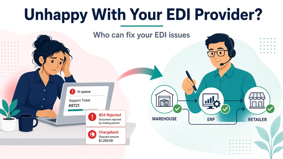 Unhappy With Your EDI Provider? Who Can Fix EDI Issues